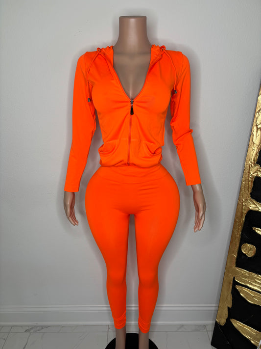 RIRI TRACK SET (ORANGE)