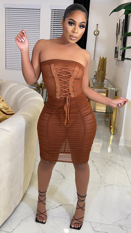 JADA MESH MINI (BROWN)