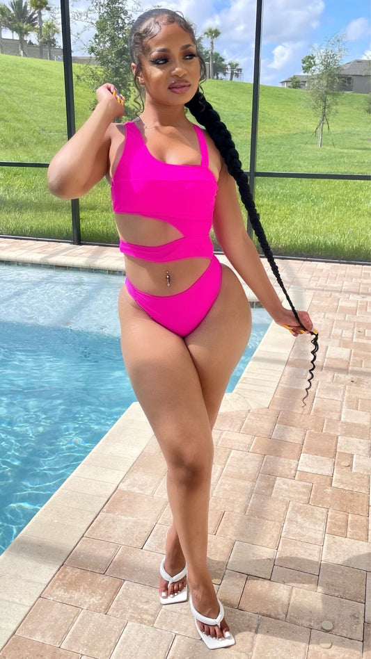 LAVISH MONOKINI (PINK)