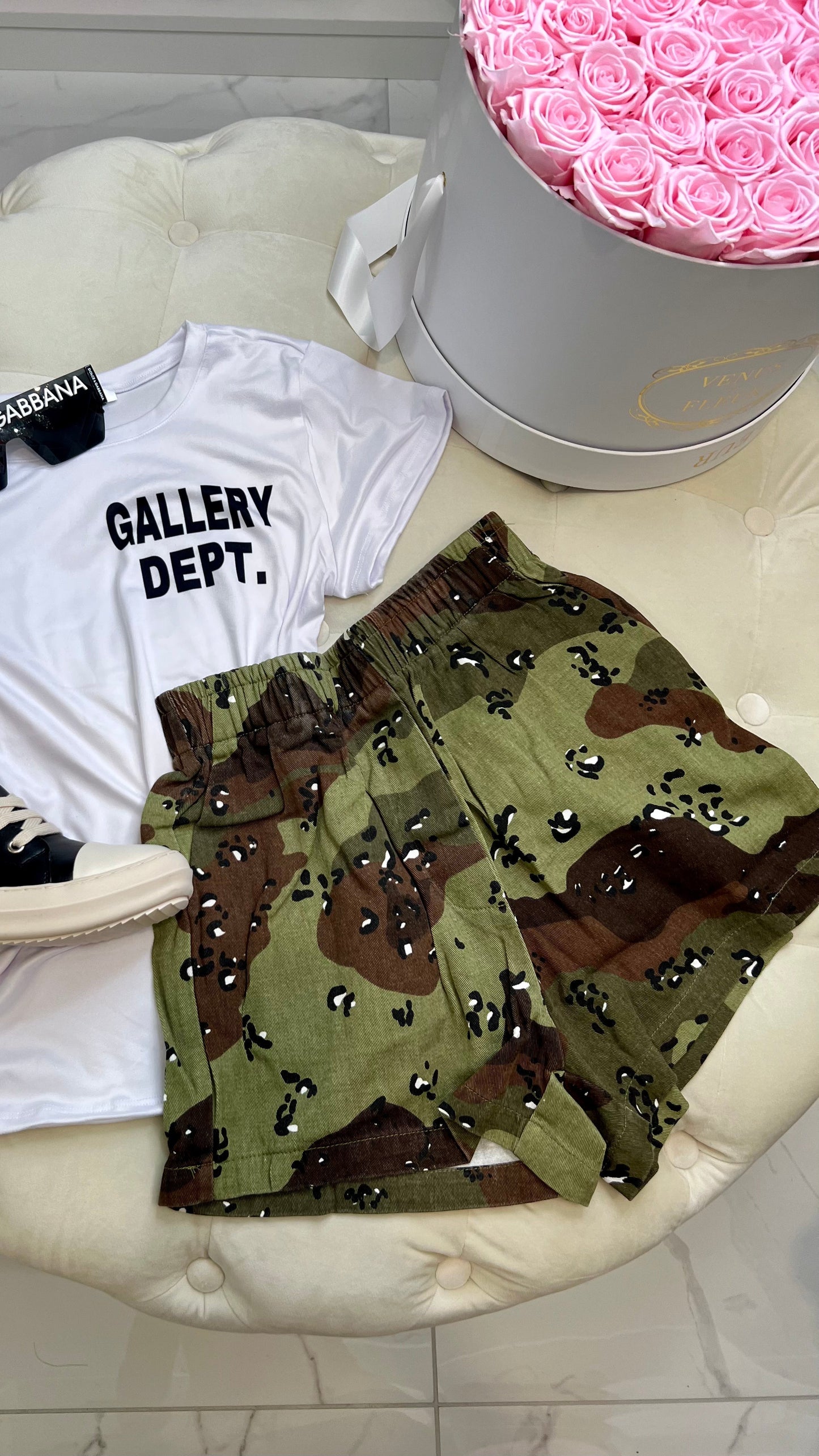 TORY ARMY SHORTS